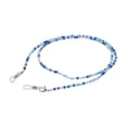 thumbnail image 1 of Unique Bargains 1Pc Eyeglass Chain Glasses Chain Beaded Pattern 70cm L Blue, 1 of 5