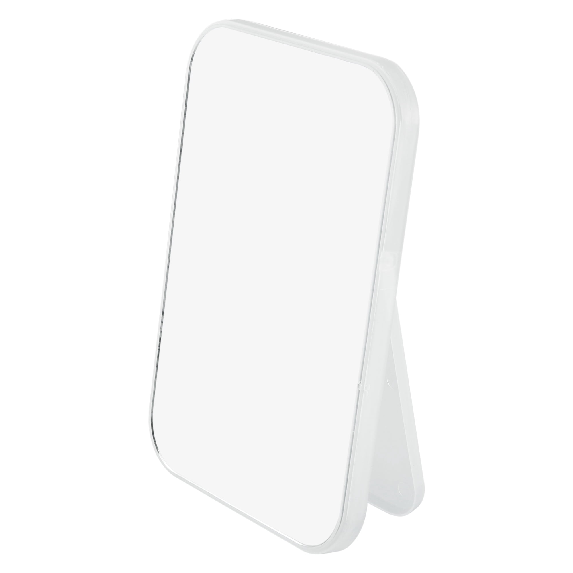 Unique Bargains 1Pc Foldable Makeup Mirror 8"x6" Transparent