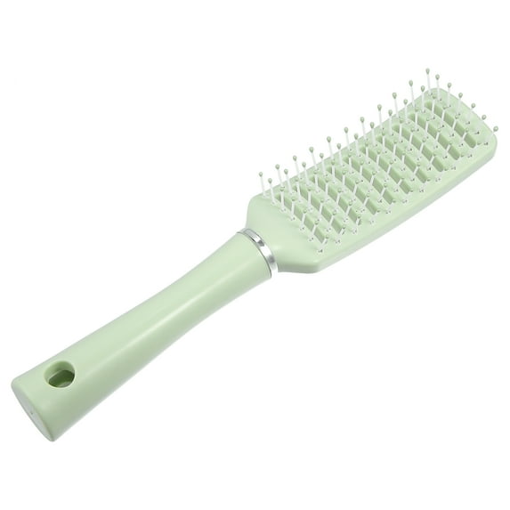 Unique Bargains 1Pc Hair Brush Detangling Brush for Women and Men Hair Brush Green