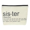 thumbnail image 1 of Unique Bargains 1Pc Large Durable Storage Gift Organizer Makeup Bag for Toiletry White, 1 of 7