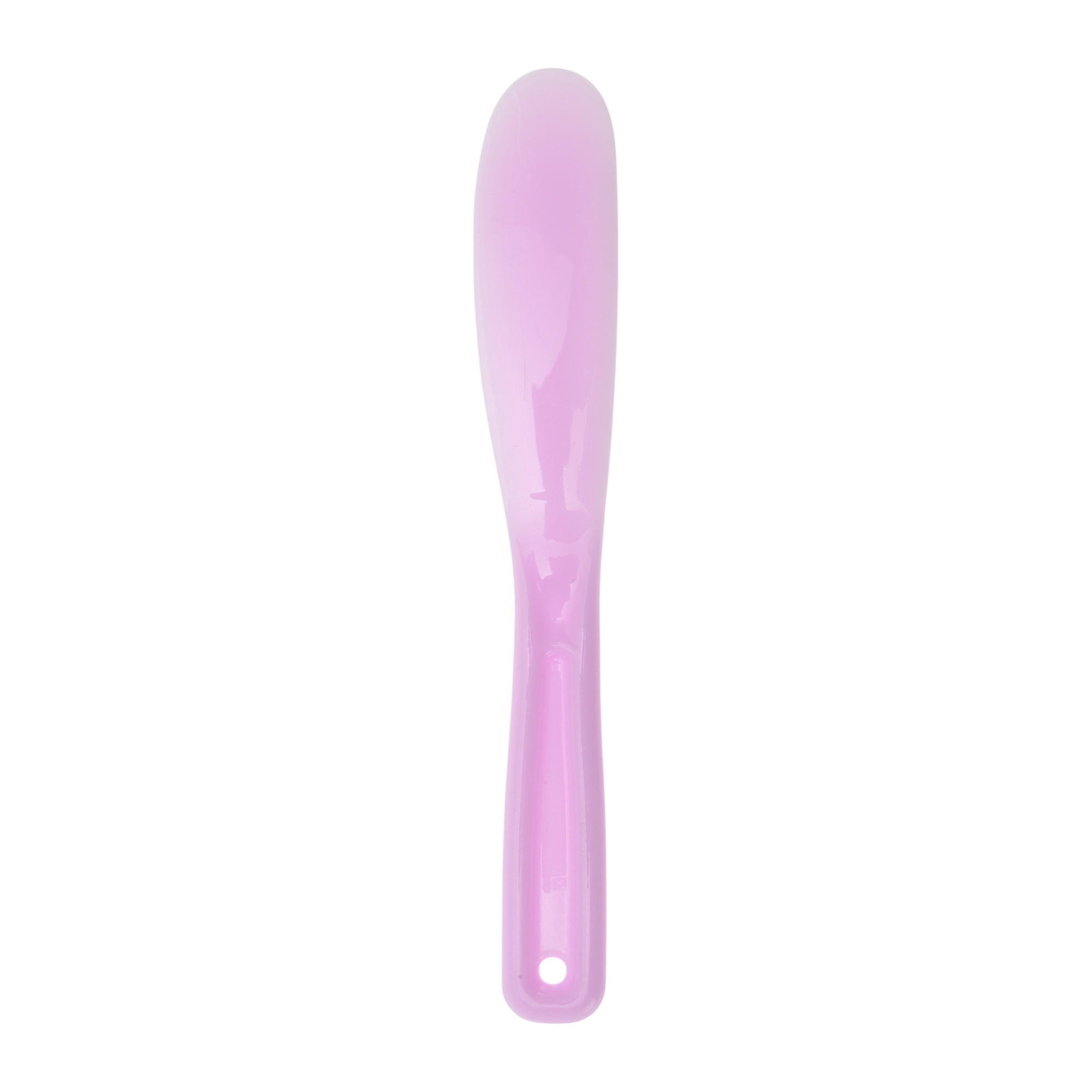 Unique Bargains 1Pc Large Stirring Facial Mask Brush Purple