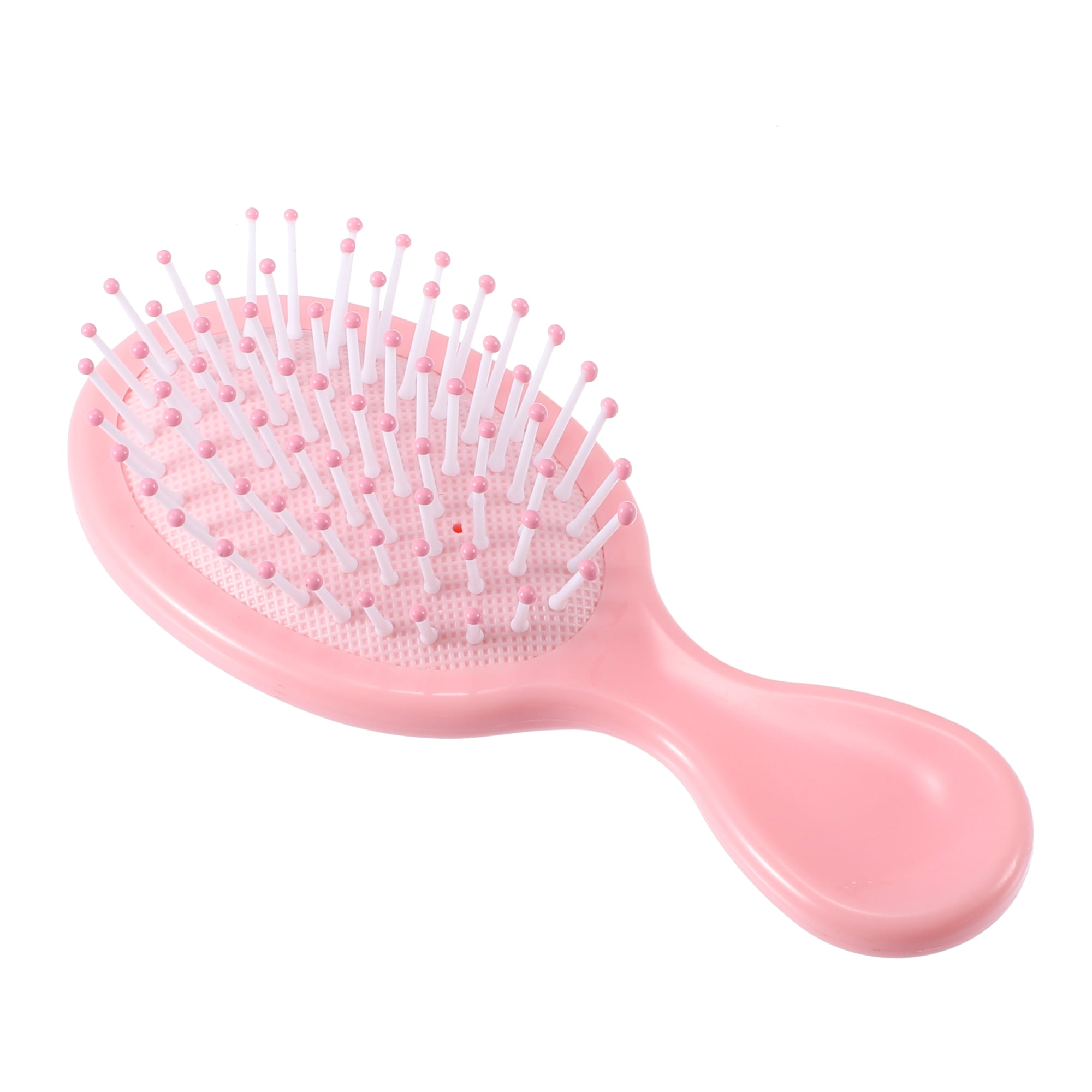 Unique Bargains 1Pc Pocket Detangling Brush Pink
