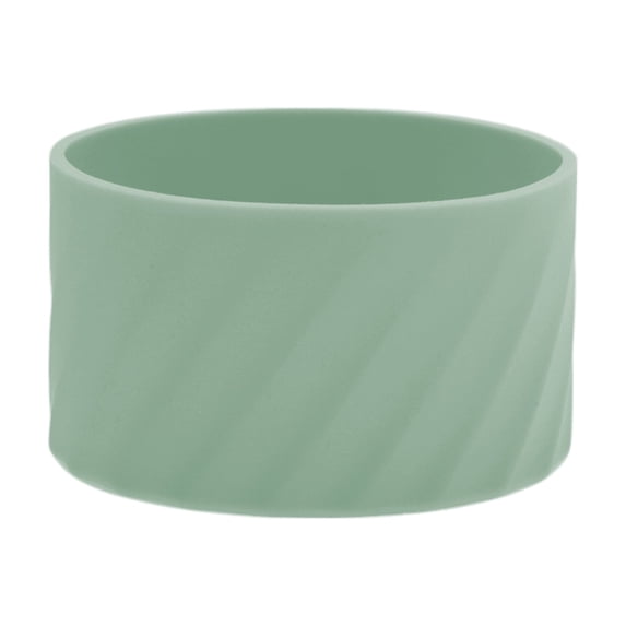 Unique Bargains 1Pc Protective Spiral Pattern Water Bottle Cover Light Green