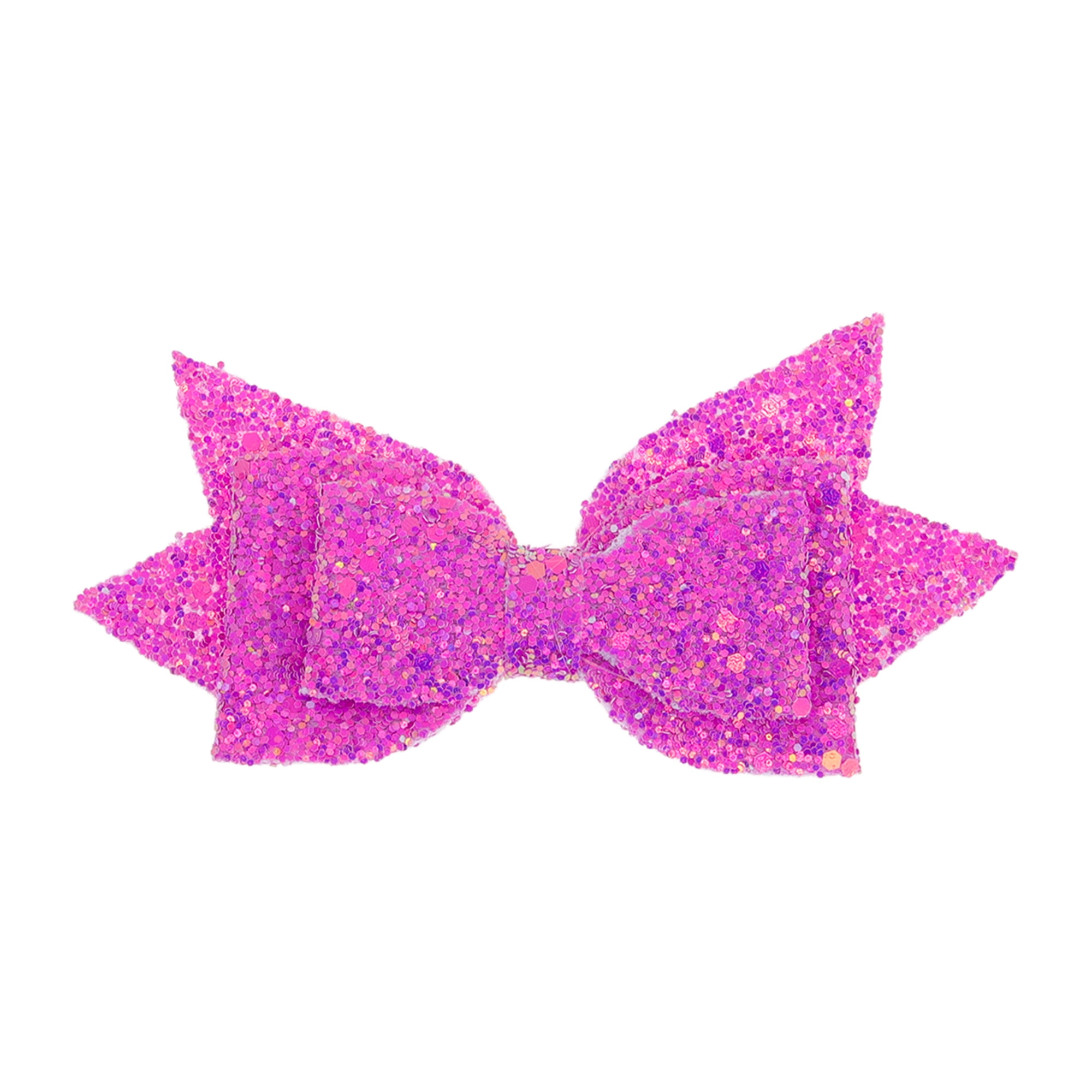 Unique Bargains 1Pc Shiny Bow Home Decoration Drinkware Accessory Purple