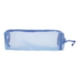 thumbnail image 1 of Unique Bargains 1Pc Simple Durable Mesh Storage Makeup Bag for Various Occasions Blue, 1 of 4