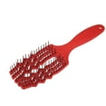thumbnail image 1 of Unique Bargains 1Pc Tangle Hair Brush Paddle Detangler Hair Comb for All Hair Types Red, 1 of 6