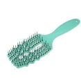 thumbnail image 1 of Unique Bargains 1Pc Tangle Hair Brush Paddle Detangler Hair Comb for All Hair Types Blue, 1 of 6