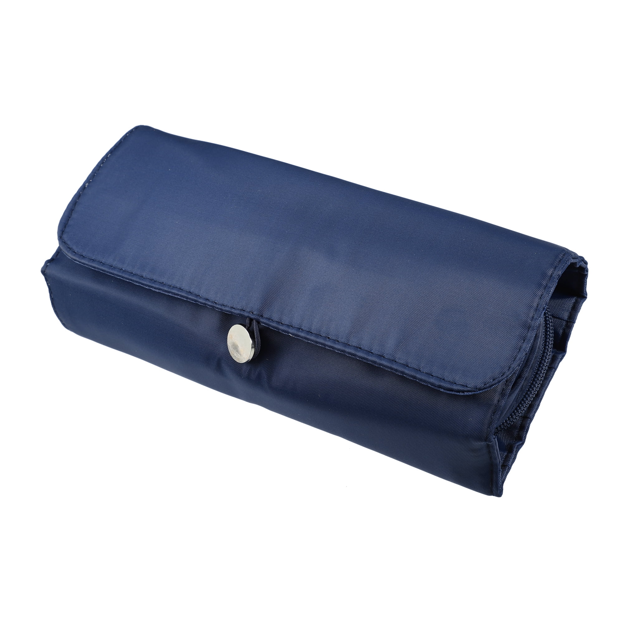 Unique Bargains 1Pc Travel Makeup Bag Cosmetics Storage Bag Portable Waterproof Navy Blue