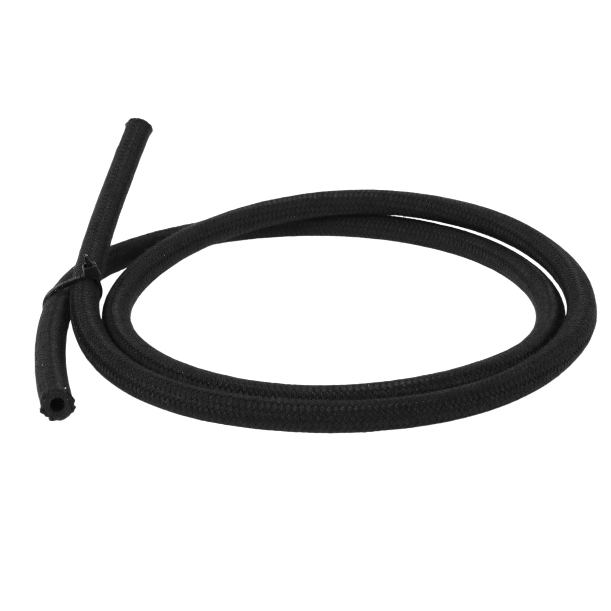 Unique Bargains 1Pcs 1/8 Fuel Line Hose 3ft Vacuum Hose Automotive Fuel Hose Black