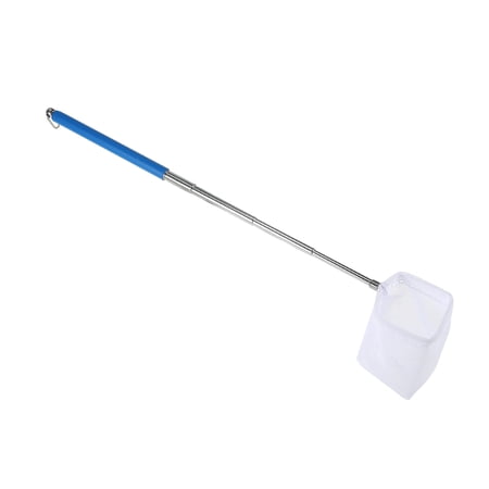 Unique Bargains 1Pcs Aquarium Fish Net Aquarium Fish Tank Accessories Small Fish Fine Net White 18x5.3cm