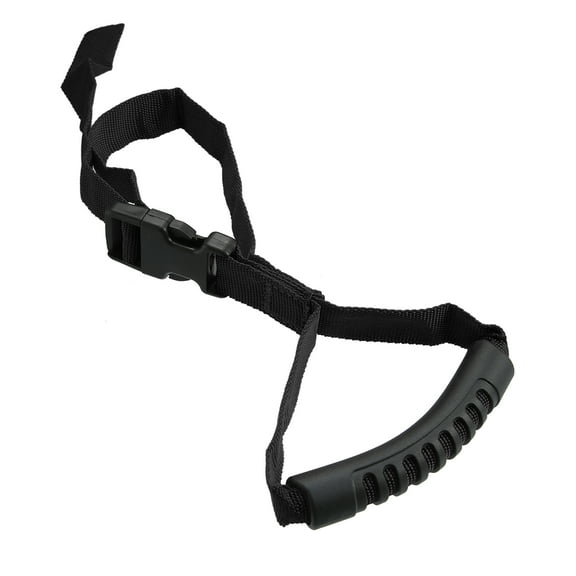 Unique Bargains 1Pcs Car Grab Handle Adjustable Standing Aid Vehicle Assist Grip Handle Support Bar Nylon Black