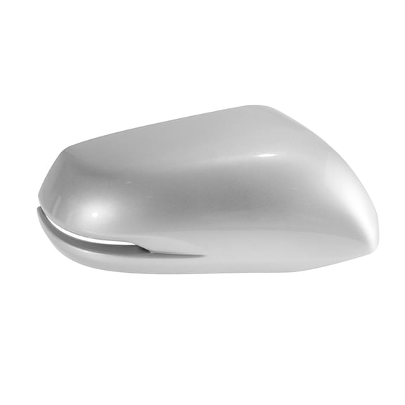 Unique Bargains 1Pcs Passenger Right Side Mirror Cover Cap for Honda 2016-2022 HR-V 2017-2022 CR-V without Turn Signals Silver ABS Materials