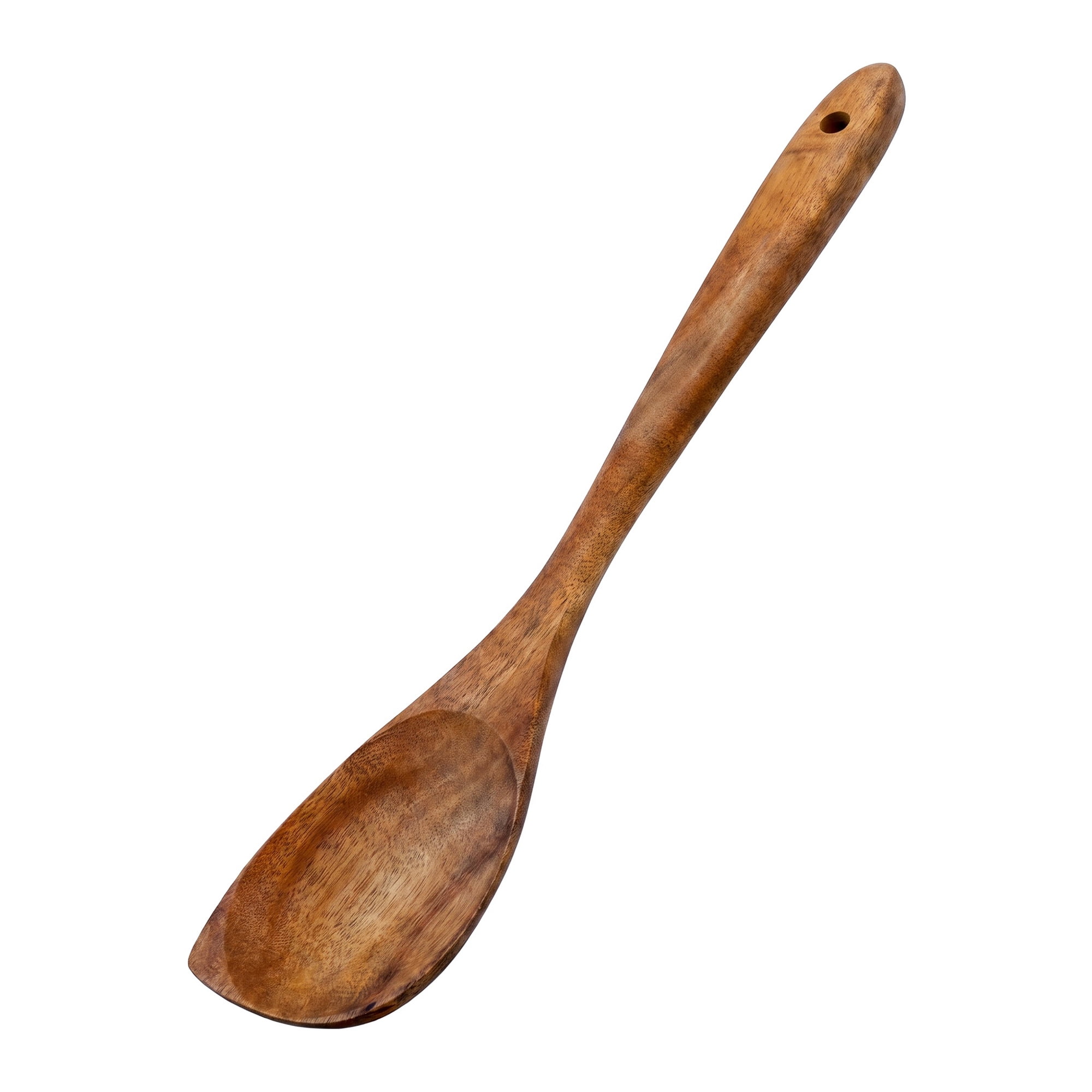 Unique Bargains 1Pcs Wood Scratch Proof for Non Stick Pans Heat Resistant Kitchen Spoon B