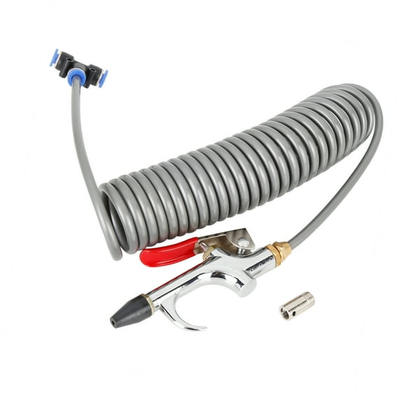 Unique Bargains 1Set 6 in 1 Car Air Blow Gun Interchangeable Nozzles Air Compressor Tools