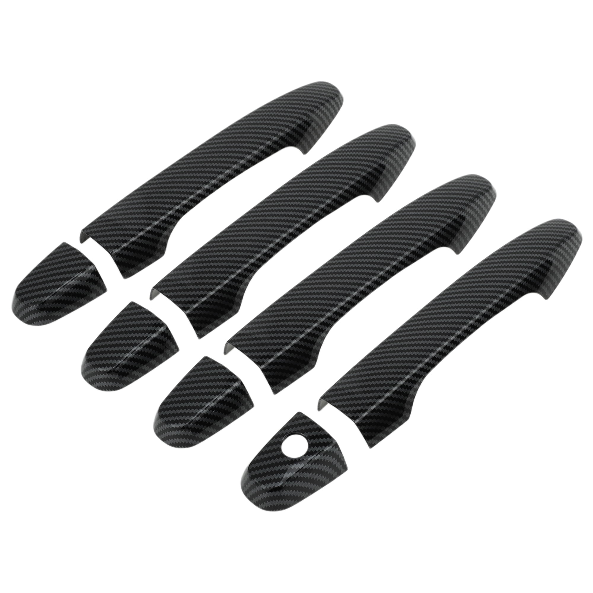 Unique Bargains 1Set Car Door Handle Cover for Honda CR-V 2012-2016 Outside Black ABS