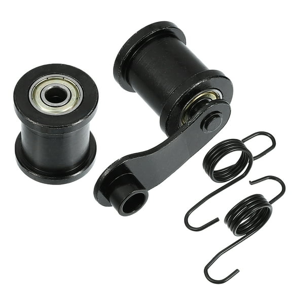 Unique Bargains 1Set Chain Tensioner with 1-3/4" Roller for Coleman BT200X CT200U Mini Bikes for Massimo 196cc Black