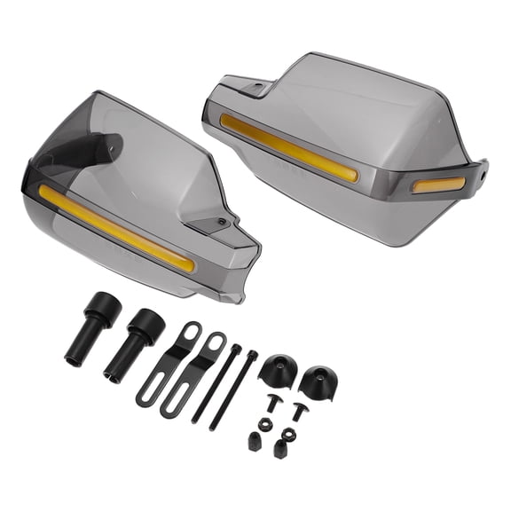 Unique Bargains 1Set Universal Hand Guard Motorcycles Knuckle Guard Protector PP Plastic