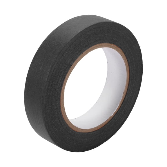 Unique Bargains Universal Painters Tape - DIY Car Auto Paint for Masking Tape No Residue - Crepe Paper Black-1 Inches x 54.7 Yards
