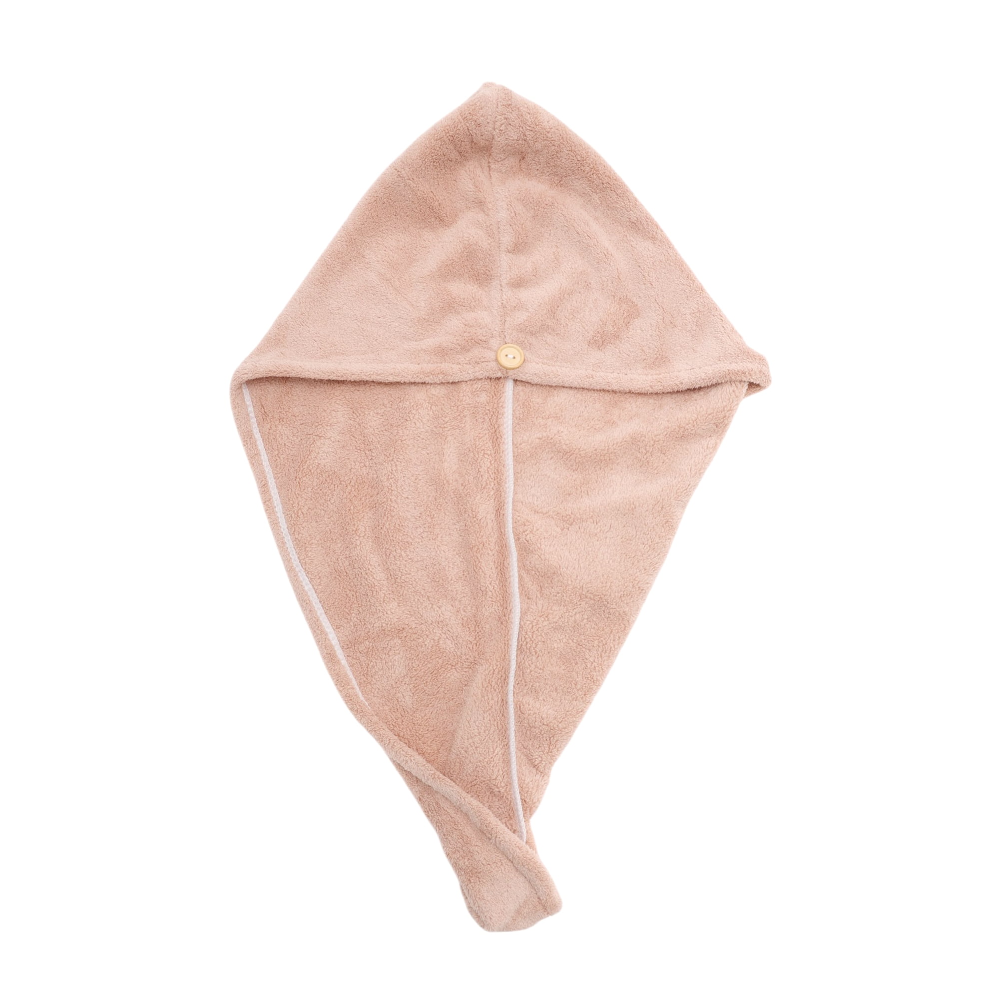 Unique Bargains 1pc Absorbent Solid Hair Towel for Fast Hair Drying 25.59"x 9.84" Pink