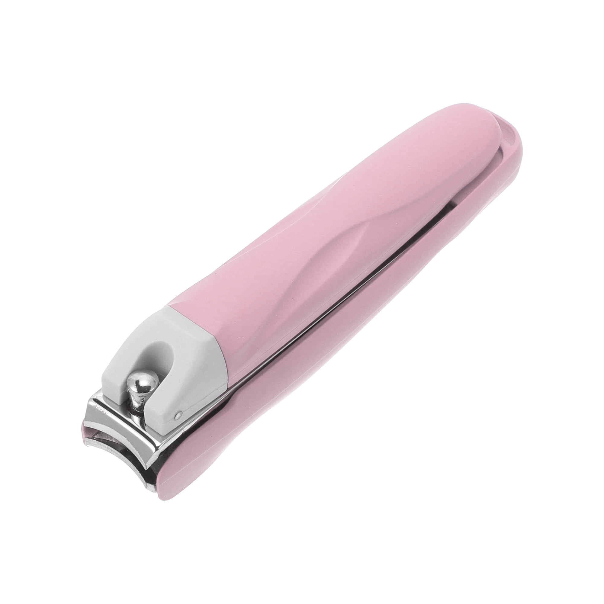 Unique Bargains 1pc Anti-splash Nail Clippers for Easy Nail Trimming Light Pink Small