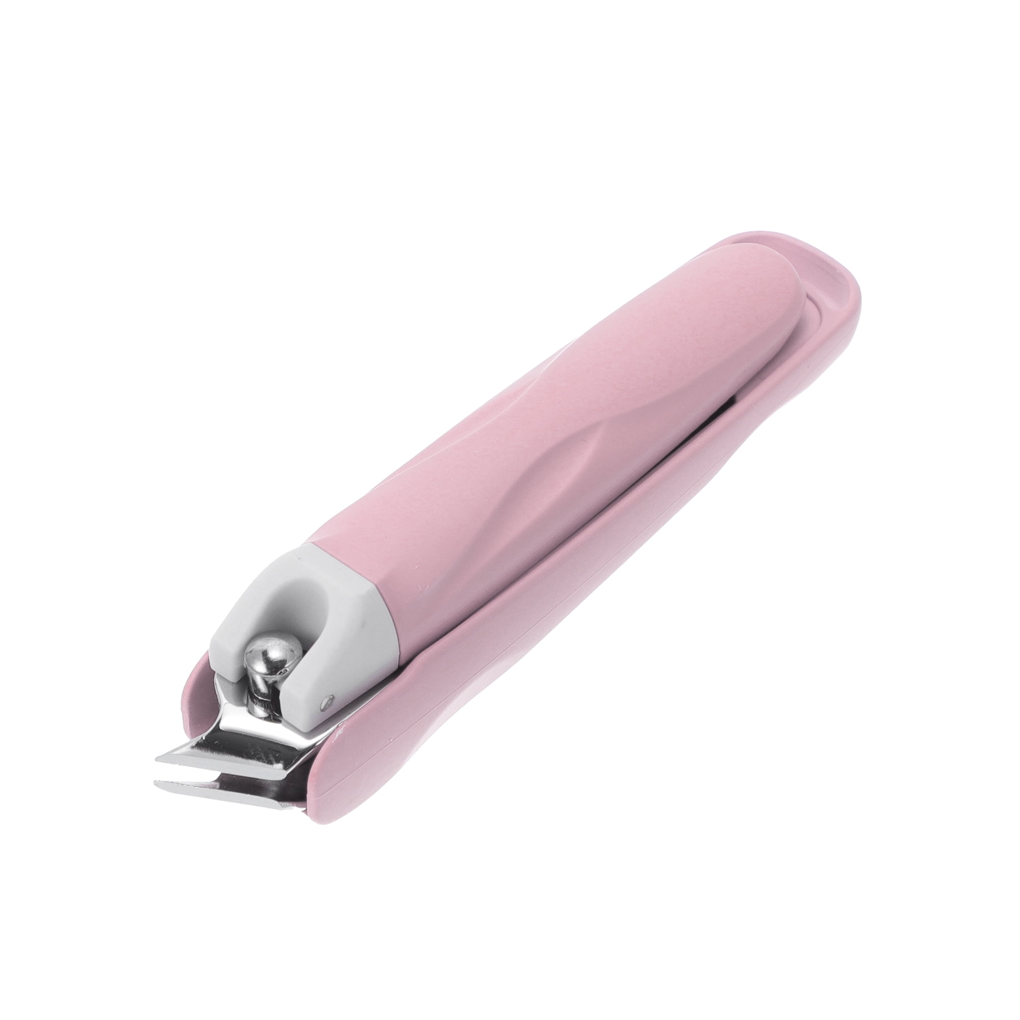 Unique Bargains 1pc Anti-splash Nail Clippers for Easy Nail Trimming Pink Small