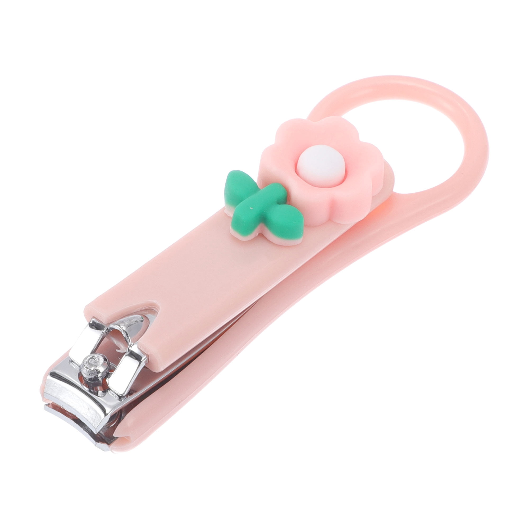 Unique Bargains 1pc Cartoon Pattern Nail Clippers for Easy Nail Care 3.15"x 0.98" Pink