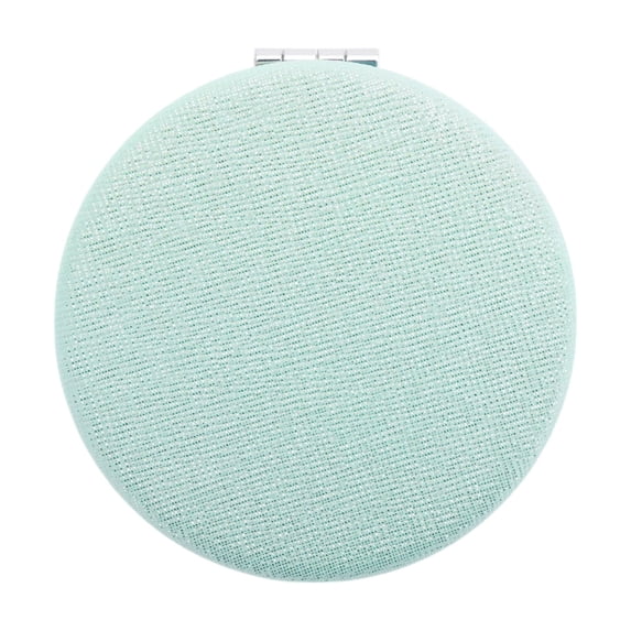 Unique Bargains 1pc Circular Makeup Mirror for Personal Grooming Green