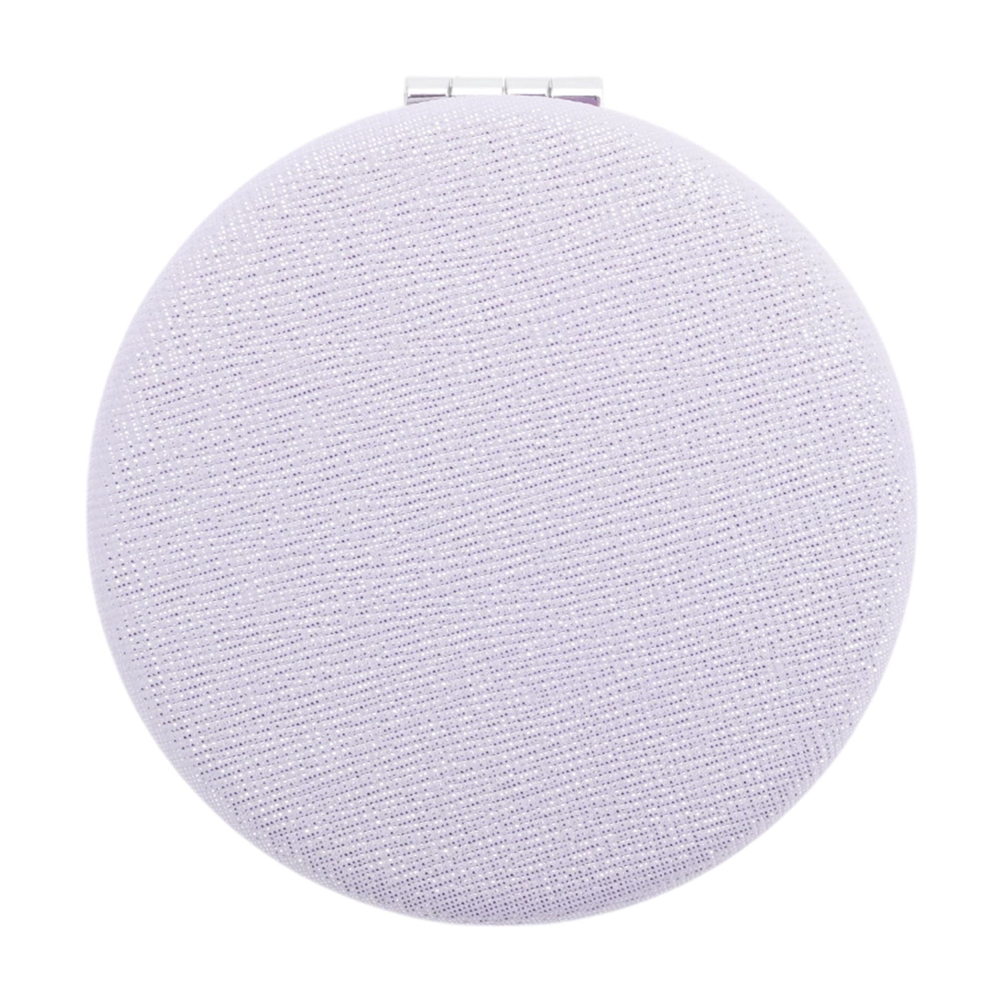 Unique Bargains 1pc Circular Makeup Mirror for Personal Grooming Purple