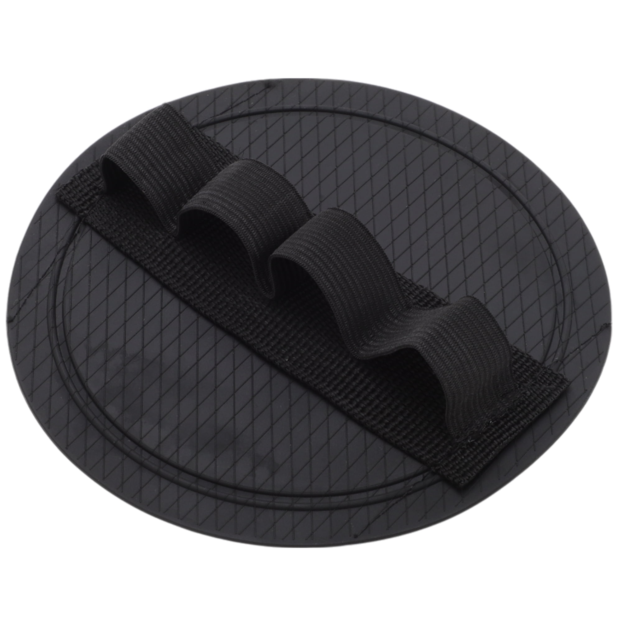 Unique Bargains 1pc Convenient Round Bath Scrubber for Cleaning and Massage Black