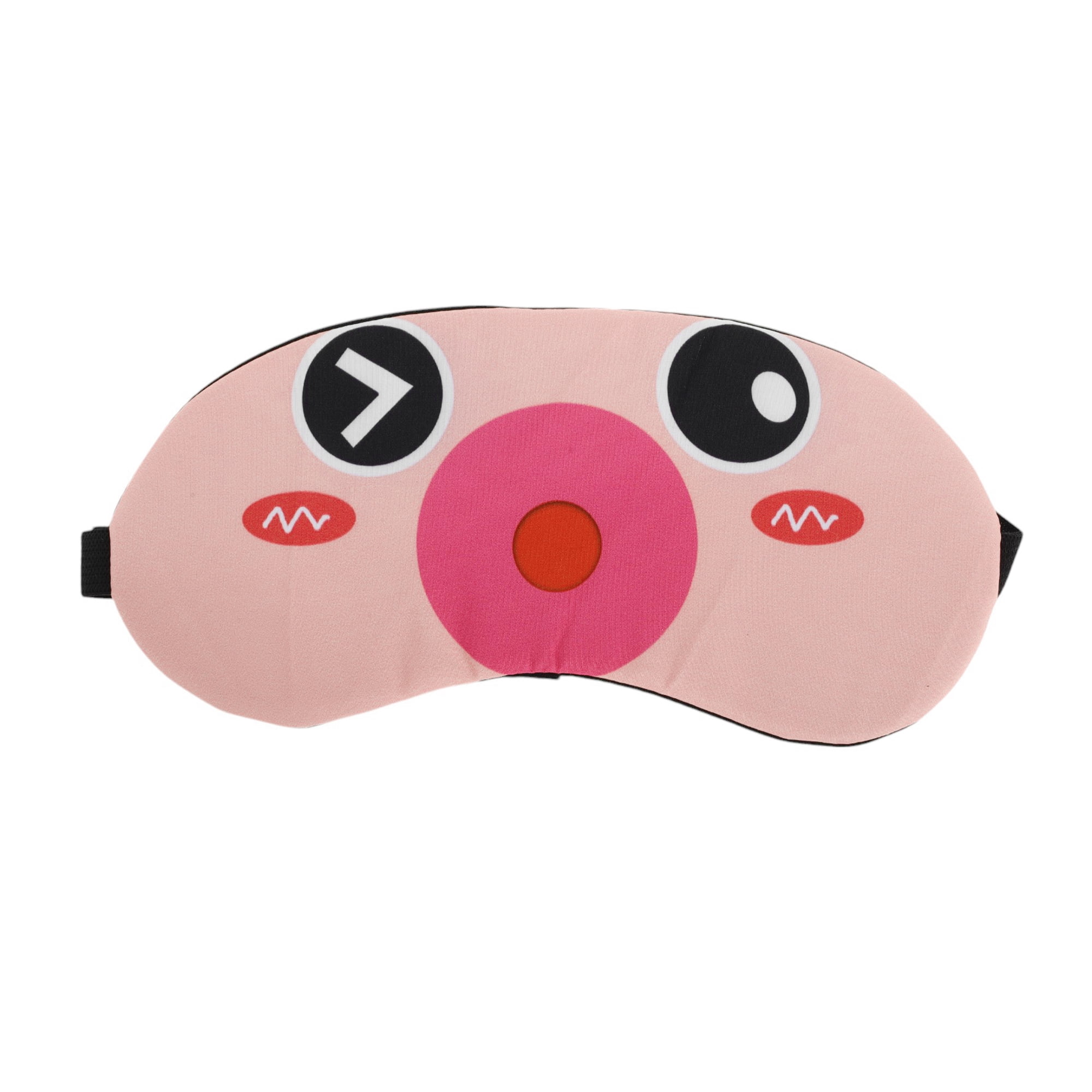 Unique Bargains 1pc Durable Adjustable Eye Mask for Home Pink