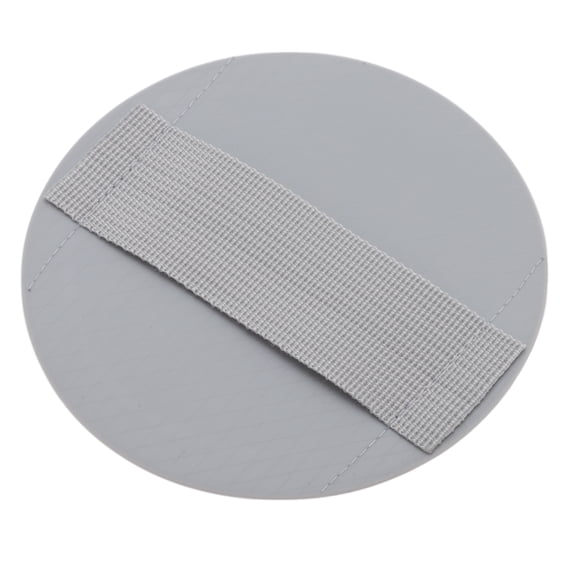 Unique Bargains 1pc Durable Round Bath Scrubber for Bathing and Scrubbing Gray