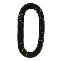 Unique Bargains 1pc Durable Star Hair Rollers for Women 11.42"x5.31" Black