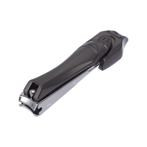 Unique Bargains 1pc Fashion Nail Clipper 3.58"x 0.87" Titanium Tone Large