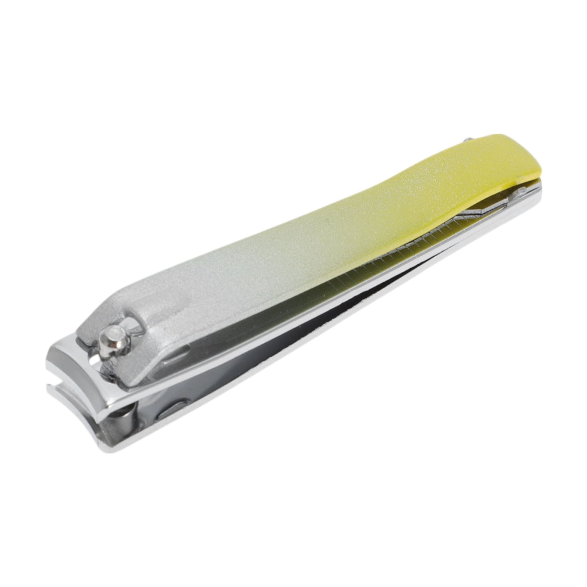 Unique Bargains 1pc Gradient Carbon Steel Nail Clippers 3.15" Length Yellow