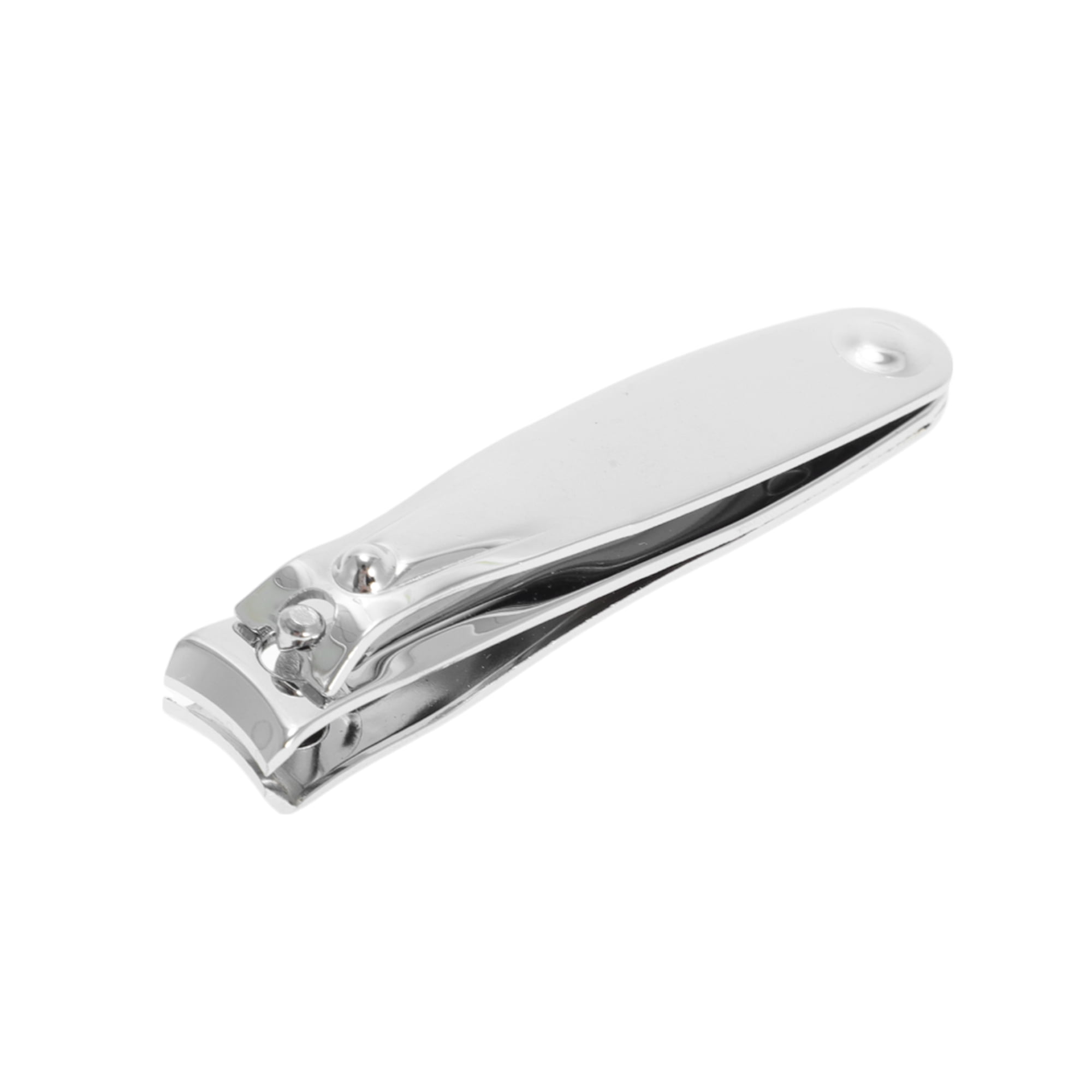 Unique Bargains 1pc Reusable Nail Clippers 3.15" Silver Tone Large