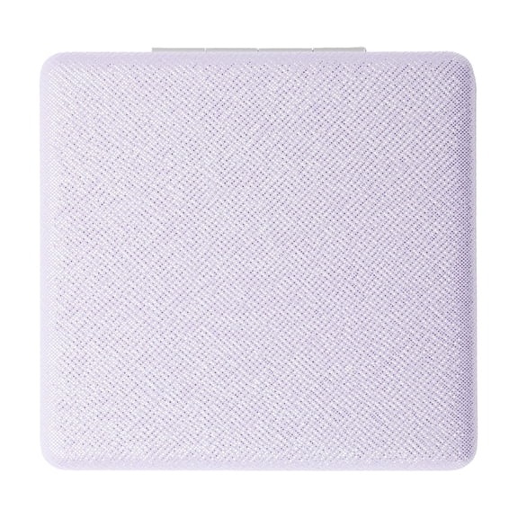 Unique Bargains 1pc Square Makeup Mirror for Personal Grooming Purple