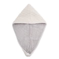 thumbnail image 1 of Unique Bargains 1pc Water-absorbent Double Layer Hair Towel 24.8"x 10.24" Beige, Gray, 1 of 5