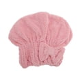 thumbnail image 1 of Unique Bargains 1pc Water-absorbent Quick Drying Bow Hair Towel 9.45"x 11.81" Pink, 1 of 5