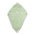 thumbnail image 1 of Unique Bargains 1pc Water-absorbent Quick Drying Hair Towel Wrap 26.38"x 10.24" Green, 1 of 5
