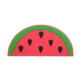 thumbnail image 1 of Unique Bargains 1pc Watermelon-Shape Makeup Brush Cleaning Mat Red for Easy Makeup Red, 1 of 6