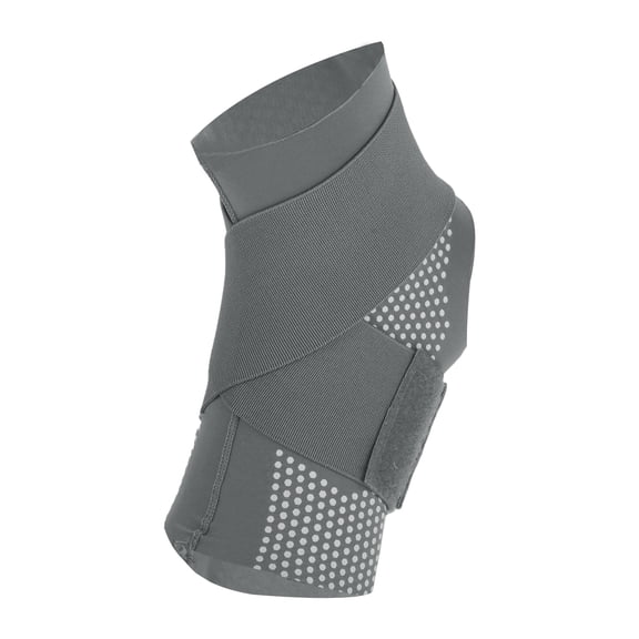 Unique Bargains 1pc Women Adjustable Ankle Support Brace for Sports Small Gray 85% Nylon 15% Spandex
