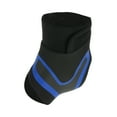 thumbnail image 1 of Unique Bargains 1pc Women Portable Adjustable Right Foot Ankle Support Brace for Sports X-Large Black Blue Composite Neoprene Fabric, 1 of 4