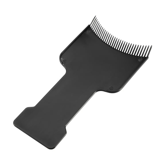 Unique Bargains 1pc Women Small Hair Dyeing Comb for Curly Thick Dry Straight Wavy Hair Black Plastic