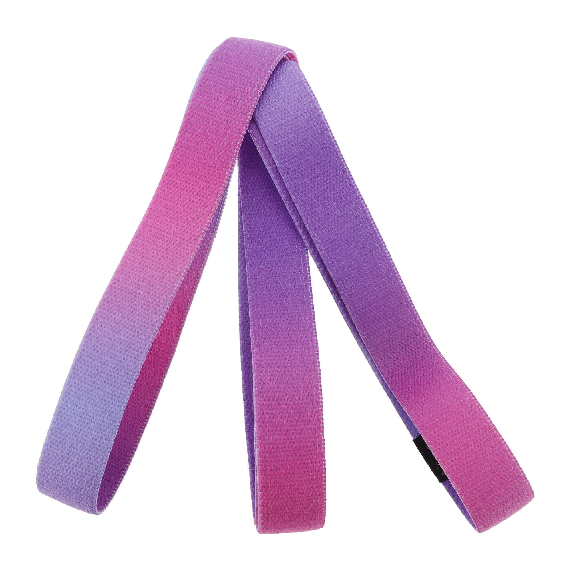 Unique Bargains 1pc Women Yoga Stretch Band 78.74 Length Gradient Blue