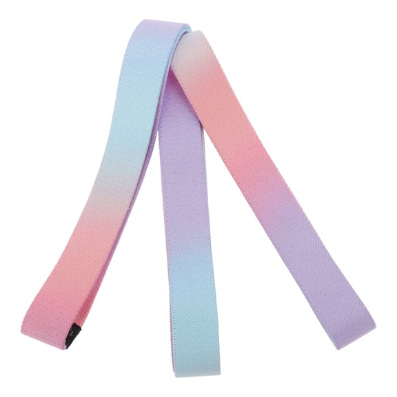 Unique Bargains 1pc Women Yoga Stretch Band 78.74 Length Gradient Pink