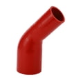 thumbnail image 1 of Unique Bargains 1pcs 51-76mm 2.01"-2.99" ID 120mm 4.72" Length 45° Red Car Silicone Hose Universal, 1 of 7