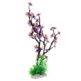 thumbnail image 1 of Unique Bargains 1pcs Fish Tank Aquarium Decorations Plants 12.80" Plants for Aquarium Decor Purple, 1 of 6