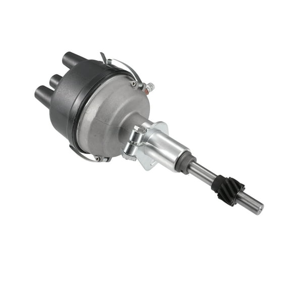 Unique Bargains 1pcs Tractor Distributor Side Mount Replacement for Ford 8N Tractor Silver Tone Metal