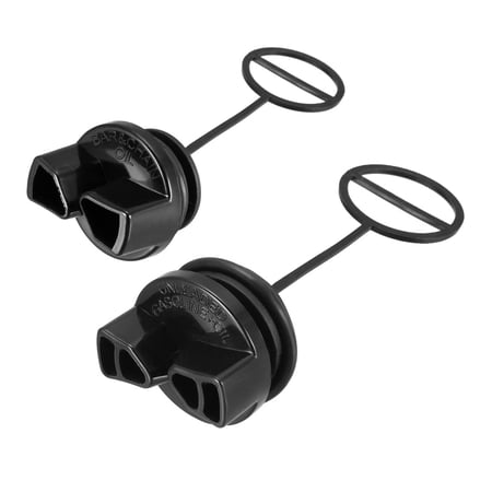Unique Bargains 1set Engine Oil & Fuel Cap Assembly Replacement for P350 351 Chainsaw
