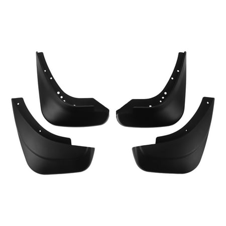 Unique Bargains 1set Front and Rear Mud Flaps Splash Guards Mud Guards for Subaru SX4 2007-2013W/Mount Accessories